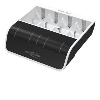 ANSMANN Comfort Multi akkumulátor töltő 1-4db AA/AAAC/D 1db 9V akkuhoz kép