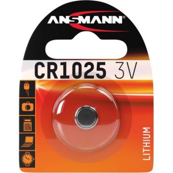 ANSMANN CR1025 3V lítium gombelem 1db/csomag kép