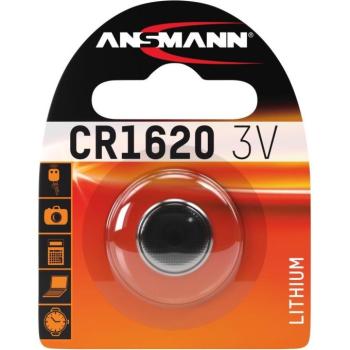 ANSMANN CR1620 3V lítium gombelem 1 db/csomag kép