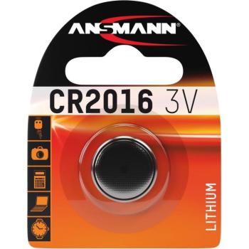 ANSMANN CR2016 3V lítium gombelem 1 db/csomag kép