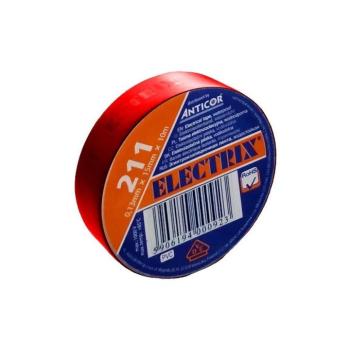 AP01R − Szigetelő szalag ELECTRIX 15mm x 10m piros AP01R kép