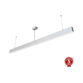 APLED - LED Csillár zsinóron LOOK LED/58W/230V 4000K 150 cm ezüst 20760 kép
