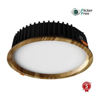 APLED - LED Lámpa RONDO WOODLINE LED/18W/230V 4000K átm. 26 cm kőris tömör fa 21281 kép