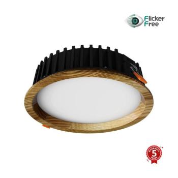 APLED - LED Lámpa RONDO WOODLINE LED/6W/230V 3000K átm. 15 cm kőris tömör fa 21278 kép