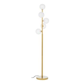 Aranyszínű állólámpa üveg búrával (magasság 156,5 cm) Balls – Bizzotto kép