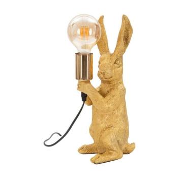 Aranyszínű asztali lámpa (magasság 35,5 cm) Rubbit – Mauro Ferretti kép