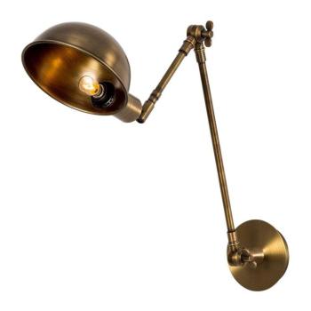 Aranyszínű fali lámpa ø 15 cm Sihen – Opviq lights kép