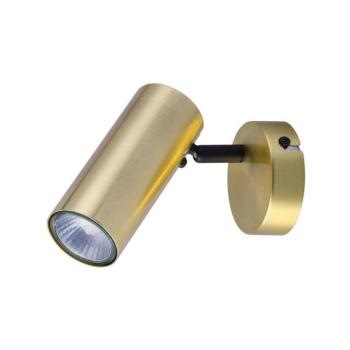 Aranyszínű fém spotlámpa 8x16 cm Colly – Candellux Lighting kép