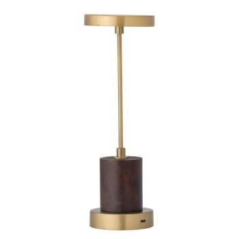 Aranyszínű LED dimmelhető asztali lámpa fém búrával (magasság 30 cm) Chico – Bloomingville kép