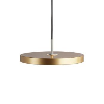 Aranyszínű LED függőlámpa fém búrával ø 31 cm Asteria Mini – UMAGE kép