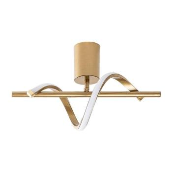 Aranyszínű LED mennyezeti lámpa 7x41 cm Likma – Opviq lights kép