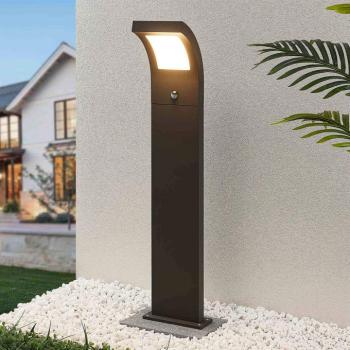 Arcchio Advik LED kivetítő, 100 cm, antracit, érzékelő, IP54 kép