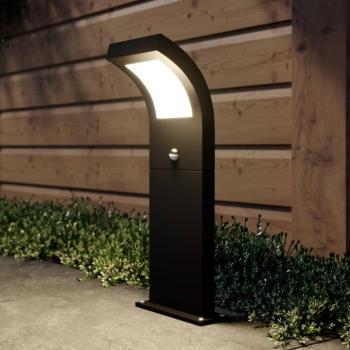 Arcchio Advik LED ösvény lámpa, 60 cm, antracit, érzékelő, IP54 kép