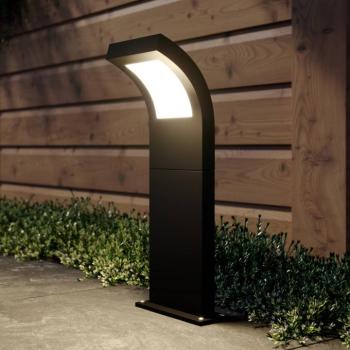 Arcchio Advik LED ösvény lámpa, IP65, 60 cm, antracit, fém kép
