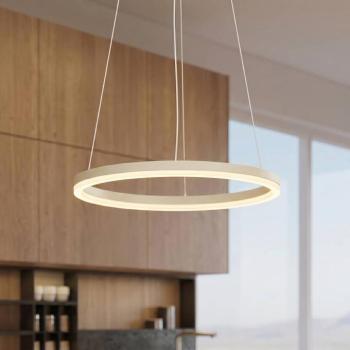 Arcchio Albiona LED lógó világítás, bézs, 1 gyűrű, Ø 40 cm kép
