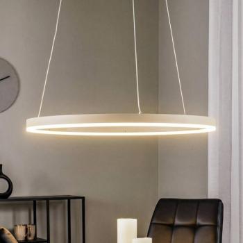 Arcchio Albiona LED lógó világítás, bézs, 1 gyűrű, Ø 60 cm kép