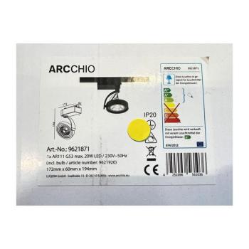 Arcchio - LED Spotlámpa sínrendszerhez RICK AR111 1xG53/13W/230V 4251096561036 kép