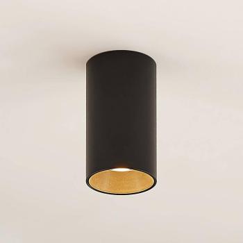 Arcchio Downlight Brinja, fekete, fém, Ø 6cm, kerek, GU10 kép