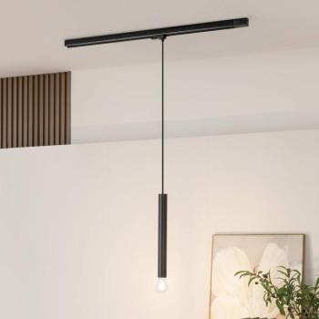 Arcchio Ejona sínes függő lámpa fekete E27 4/40cm kép