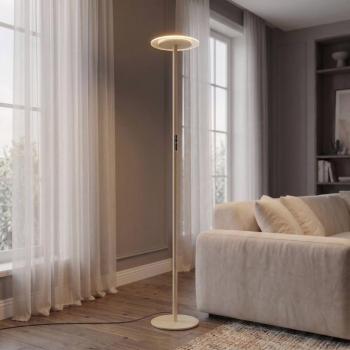 Arcchio Frile LED álló világítás, bézs, magasság 190 cm, dimmelhető kép