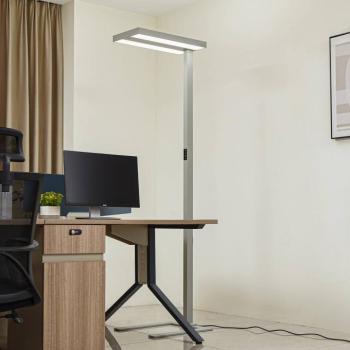 Arcchio LED álló világítás Logan Ultra HCL CCT, ezüst, dimmelhető kép