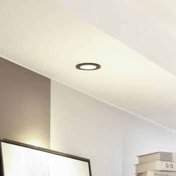 Arcchio LED-es Aryx downlight, fekete, 2700K kép
