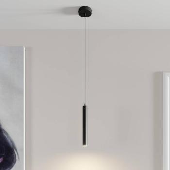 Arcchio LED-es függőlámpa Franka, 1 lámpa, Ø 4 cm, fekete kép