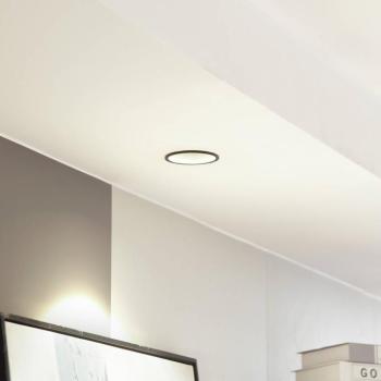 Arcchio LED-es Niria downlight, fekete, 3,000K kép