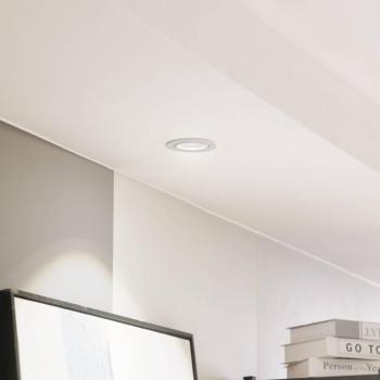Arcchio LED-es Zarik downlight, fehér, 4,000K kép