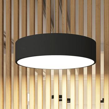 Arcchio LED függőlámpa Noabelle, fekete, 40 cm, fém kép