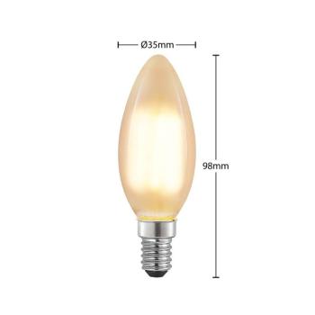 Arcchio LED gyertyalámpa E14, 4 W, 2700 K, dimmelhető, 2 db-os szett