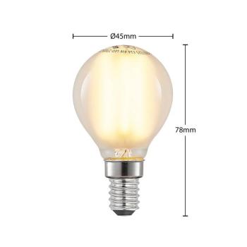 Arcchio LED izzó, csepp alakú lámpa, E14, 4 W, matt, 2700 K kép