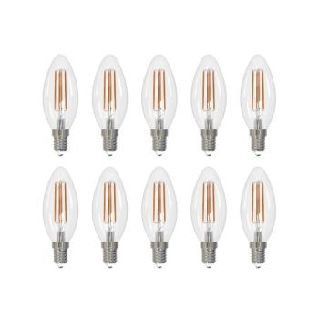 Arcchio LED izzó E14 gyertya 10 db-os készlet, 3000 K kép