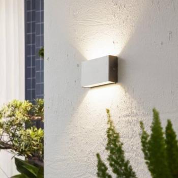 Arcchio LED kültéri falilámpa Karline, 1060 lm, rozsdamentes acél, IP65 kép
