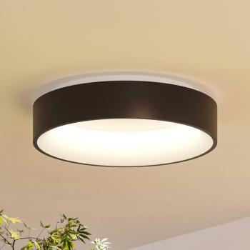 Arcchio LED mennyezeti lámpa Aleksi, Ø 45cm, fekete, fém, CCT kép