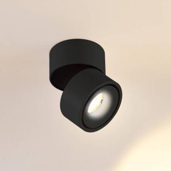 Arcchio LED mennyezeti spotlámpa Rotari, 620 lm, 1 izzó, fekete kép