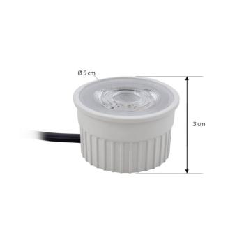Arcchio LED modul, GU10, 4,9 W, 380 lm, fehér, 2700 K, dimmelhető kép