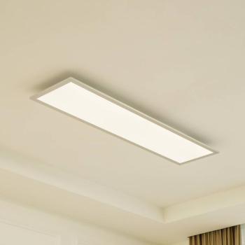 Arcchio LED panel Lyndra, 120 cm, ezüst, alumínium, dimmelhető, CCT kép