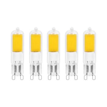 Arcchio LED tűsarkú lámpa, G9, 2,2W, 3000K, 5 darabos készlet kép