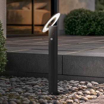 Arcchio LED ösvény világítás Tovio, magasság 81 cm, érzékelő, antracit kép