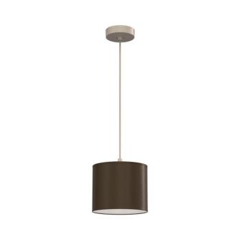 ARDEN zsinóros függőlámpa 1xE27/15W/230V, Ø 18 cm, bézs/barna 4658 kép