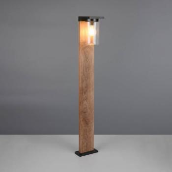 ARDILA ösvény világítás, faoptika, magasság 100 cm, fém/üveg IP44 kép