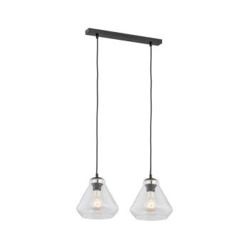 Argon 0854 - Csillár zsinóron DECORATO 2xE27/15W/230V fekete 0854 kép