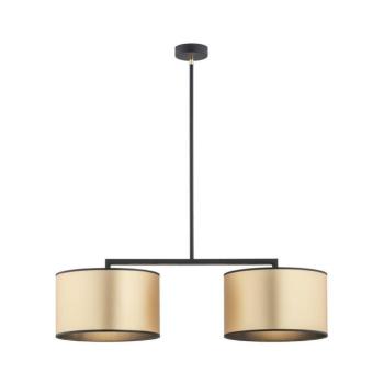 Argon 0898 - Csillár rúdon KARIN 2xE27/15W/230V sárgaréz/fekete 0898 kép