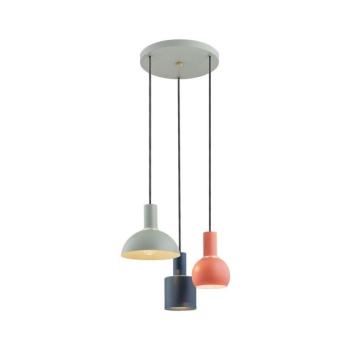 Argon 1479 - Csillár zsinóron SINES 3xE27/15W/230V zöld/kék/narancssárga 1479 kép