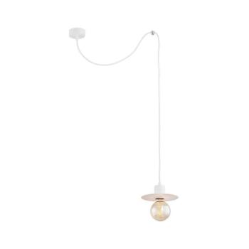 Argon 3834 - Csillár zsinóron CORSO 1xE27/15W/230V fehér 3834 kép