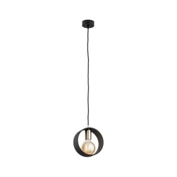 Argon 4067 - Csillár zsinóron AMADORA 1xE27/15W/230V fekete 4067 kép