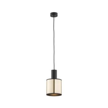 Argon 4248 - Csillár zsinóron HERMAN 1xE27/15W/230V sárgaréz/fekete 4248 kép