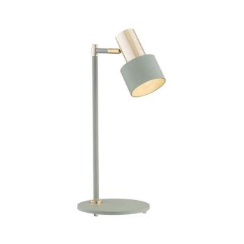 Argon 4276 - Asztali lámpa DORIA 1xE27/15W/230V zöld/sárgaréz 4276 kép