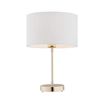 Argon 4301 - Asztali lámpa KARIN 1xE27/15W/230V fehér/sárgaréz 4301 kép